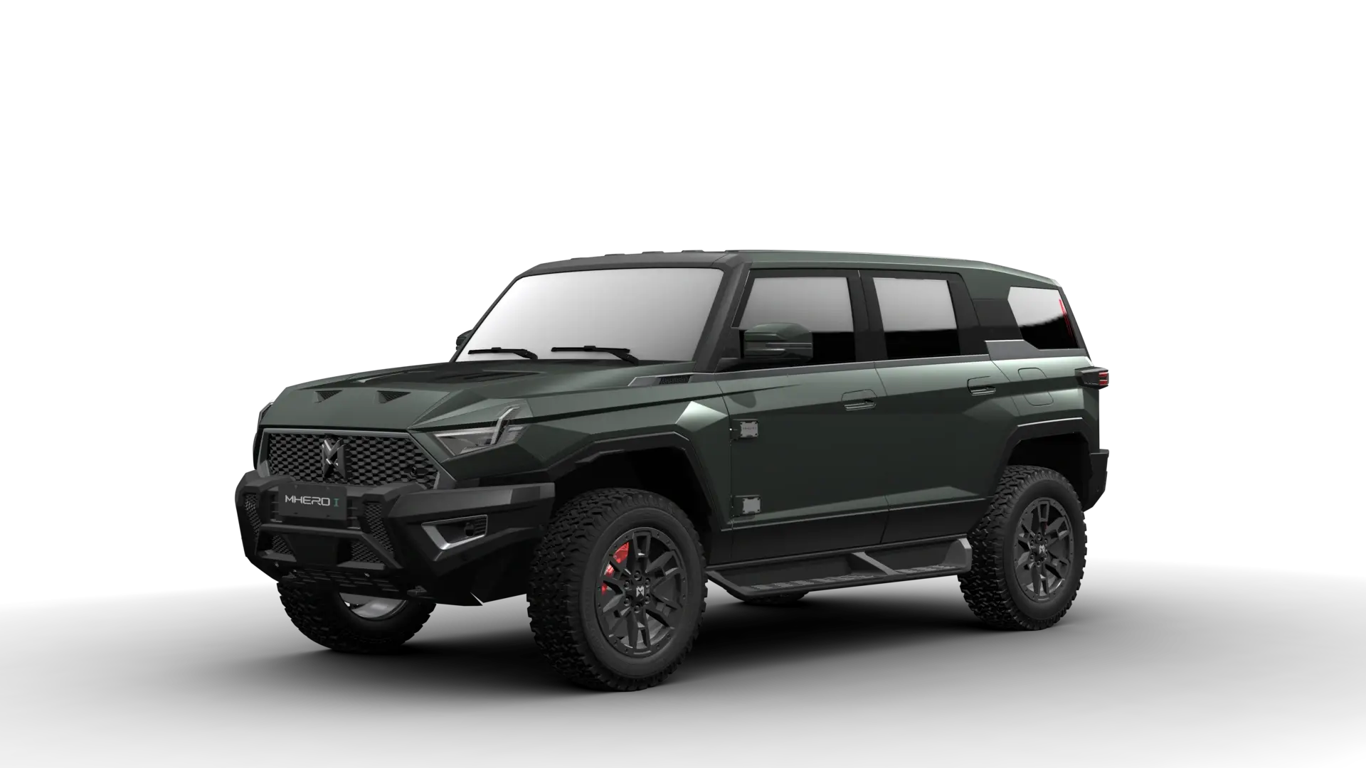 M-Hero 917, зеленый кузов